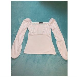 Square Neck Puff Sleeve Top